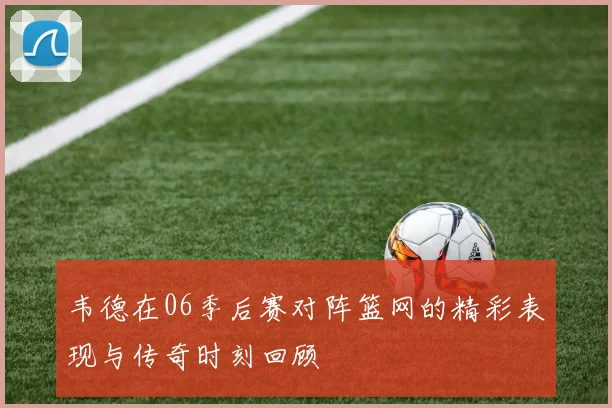 韦德在06季后赛对阵篮网的精彩表现与传奇时刻回顾